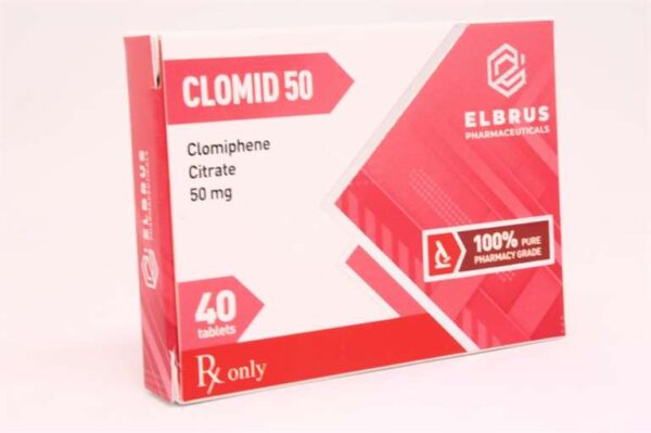 Clomiphene (Clomid) (Elbrus Pharma) (40 Tabletki x 50mg)